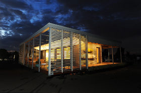 Photo of SURE HOUSE at Solar Decathlon 2015.