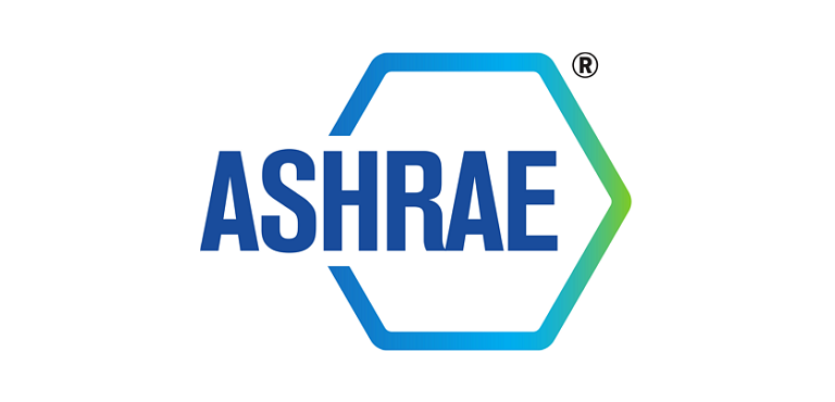 American Society of Heating, Refrigerating and Air-Conditioning Engineers (ASHRAE) logo.