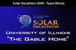 Thumbnail image from the Solar Decathlon 2009 University of Illinois at Urbana-Champaign video.