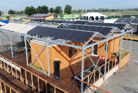 Photo of GRoW Home at Solar Decathlon 2015.