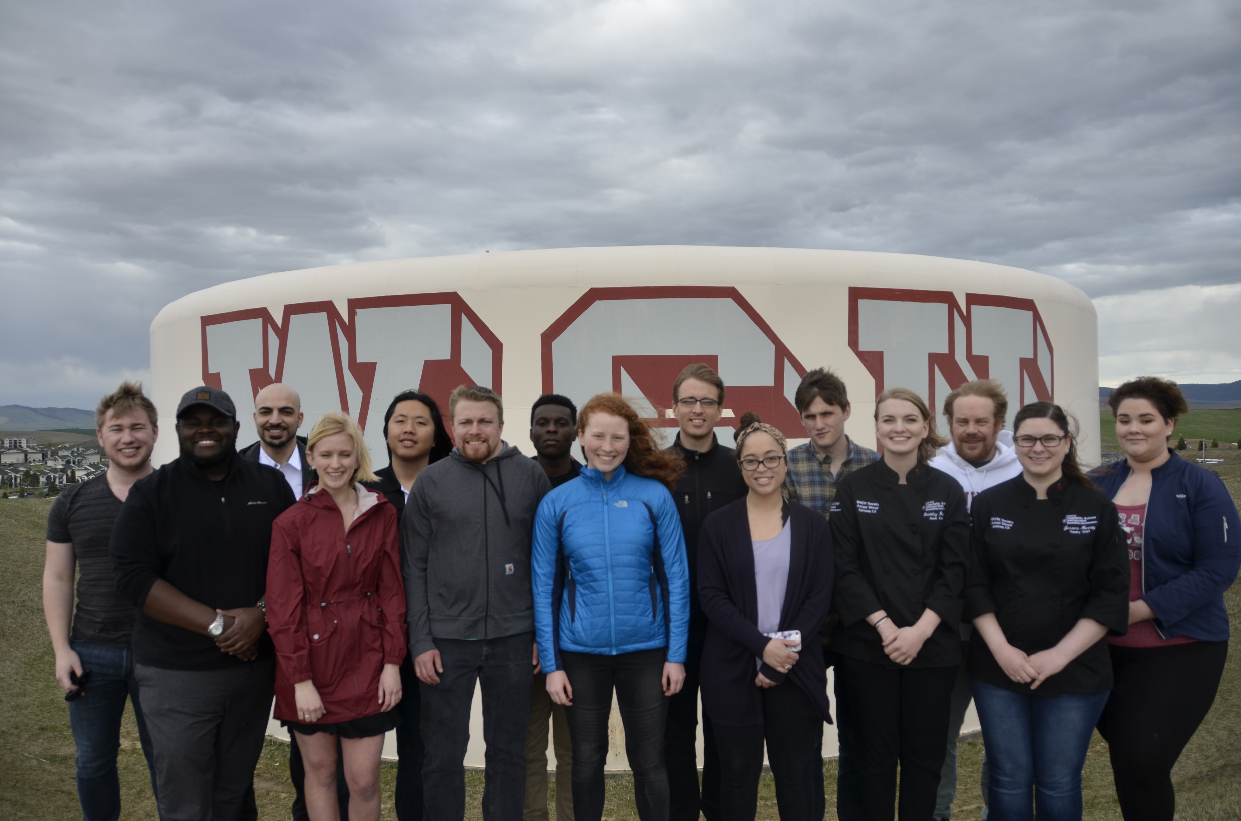 Group photo of the Washington State team members for Solar Decathlon 2017.