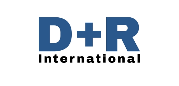 D+R International logo.