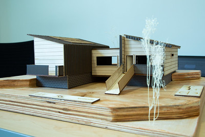 a model of a house