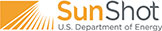 Logo of U.S. Department of Energy SunShot Initiative