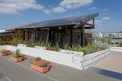 Photo of SHADE House at Solar Decathlon 2013.