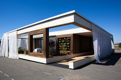 Photo of LISI House at Solar Decathlon 2013.