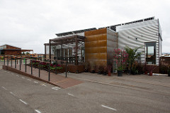 Photo of ADAPT House at Solar Decathlon 2013.