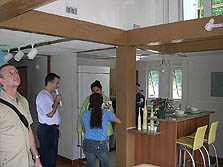 Photo of interior of the Puerto Rico Solar Decathlon house.