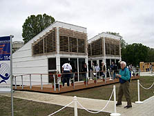 Photo of the Florida International University Solar Decathlon house.