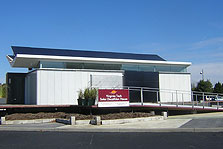 Photo of Virginia Tech's solar-powered house at the Science Museum of Virginia in Richmond.