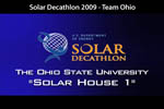 Thumbnail image from the Solar Decathlon 2009 The Ohio State University video.