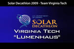 Thumbnail image from the Solar Decathlon 2009 Virginia Tech video.